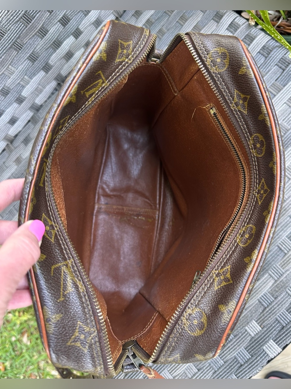 💎Vintage Louis Vuitton Monogram Marceau GM Messenger Crossbody Bag Unisex - Picture 14 of 16